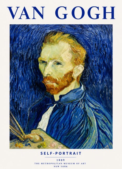 Van Gogh Self-portrait I No4 - Póster