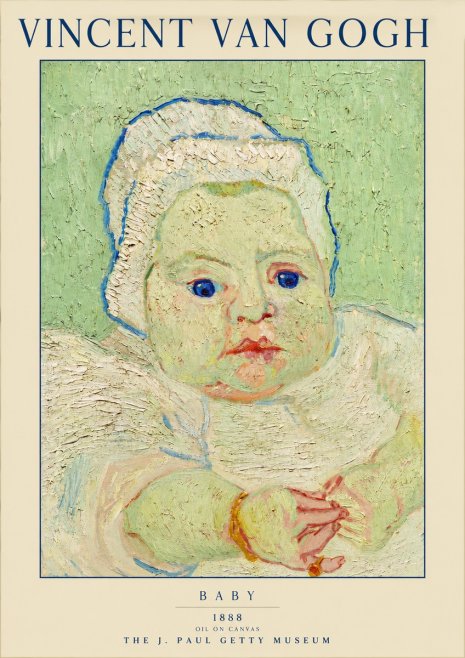 Van Gogh Baby No3 - Póster