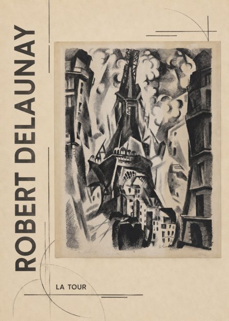 Robert Delaunay La Tour No2 - Póster