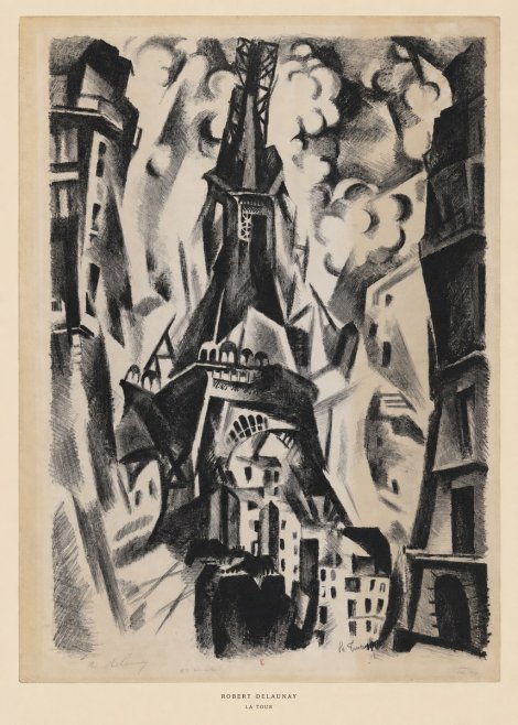 Robert Delaunay La Tour No6 - Póster