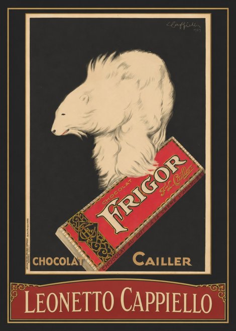 Leonetto Cappiello Chocolat Frigor No3 - Póster