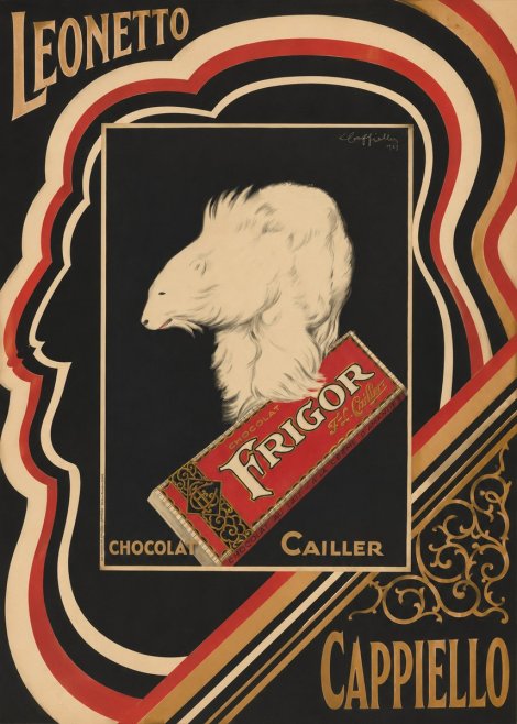 Leonetto Cappiello Chocolat Frigor No6 - Póster