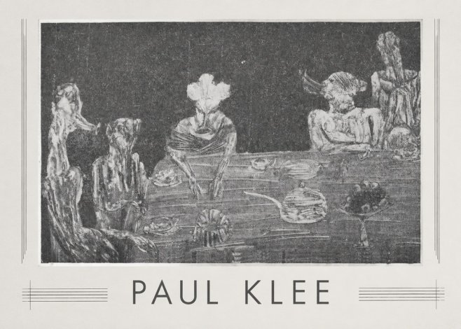 Paul Klee Die Mahlzeit No1 - Póster