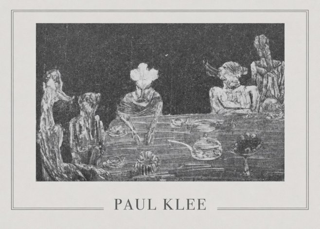 Paul Klee Die Mahlzeit No5 - Póster