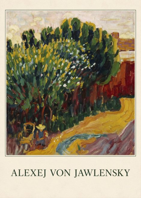 Alexej von Jawlensky Park Landscape (Murnau) No4 - Póster