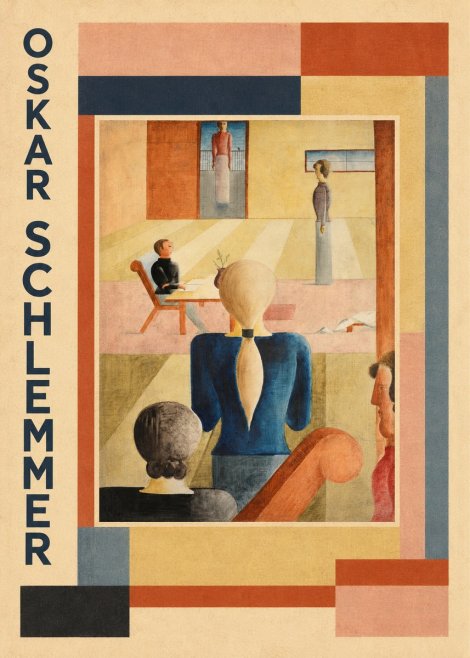 Oskar Schlemmer Composition with Figures No2 - Póster
