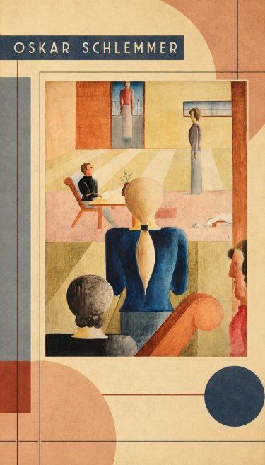 Oskar Schlemmer Composition with Figures No3 - Póster