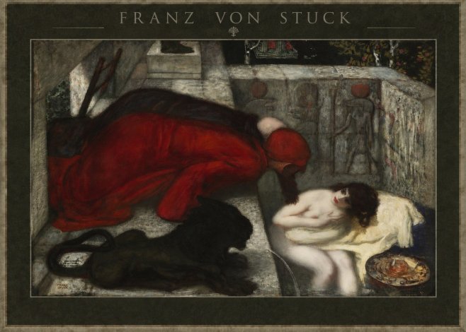 Franz von Stuck Salome No2 - Póster