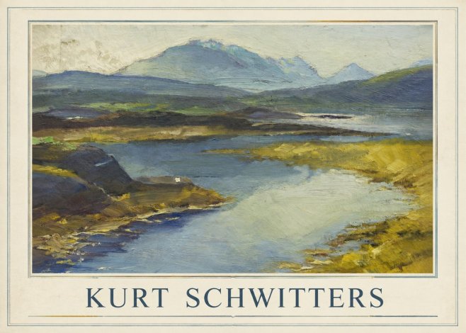 Kurt Schwitters Landschaft No1 - Póster