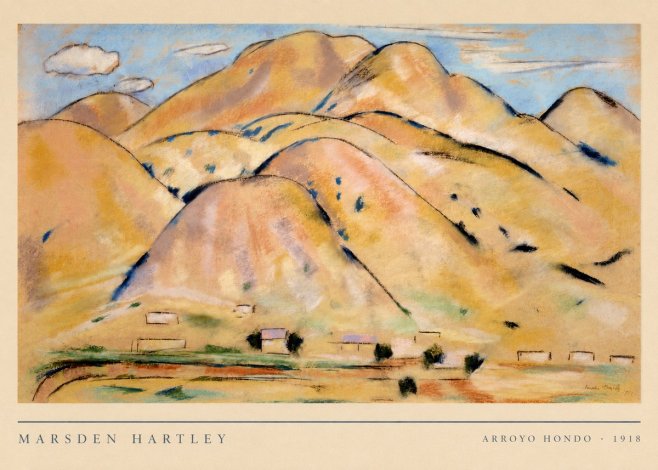 Marsden Hartley Arroyo Hondo No5 - Póster