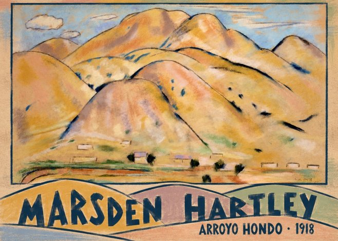 Marsden Hartley Arroyo Hondo No6 - Póster
