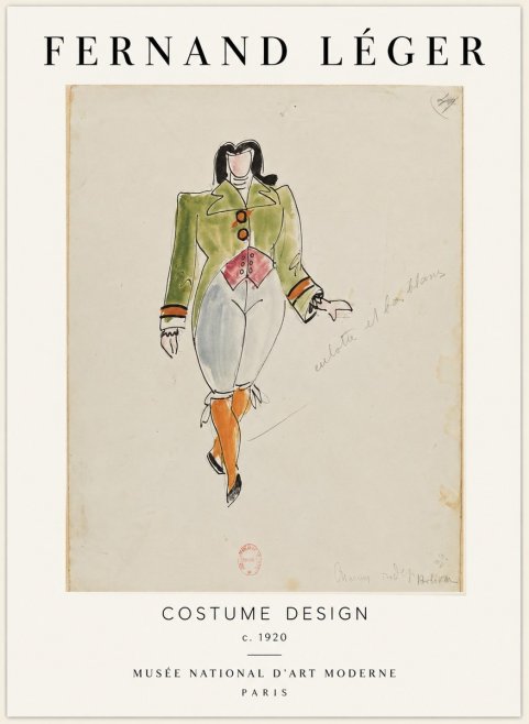 Fernand Léger Costume Design II No1 - Póster