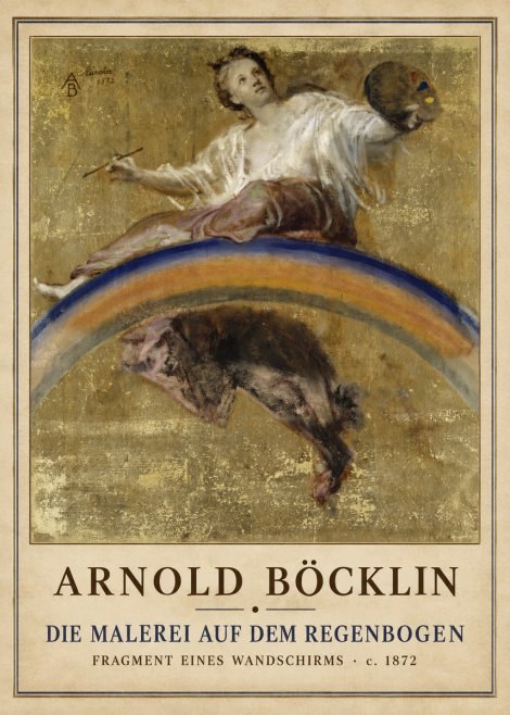 Arnold Böcklin Die Malerei Auf Dem Regenbogen No1 - Póster