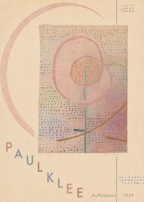 Paul Klee Aufblühend No6 - Póster