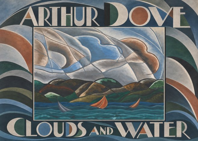 Arthur Dove Clouds and Water No5 - Póster