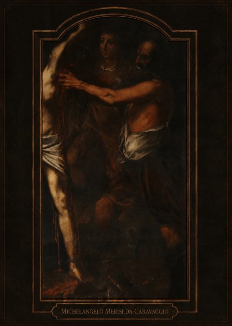 Michelangelo Merisi da Caravaggio The Martyrdom of Saint Peter No3 - Póster