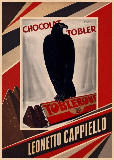 Leonetto Cappiello Chocolat Tobler No6 - Póster