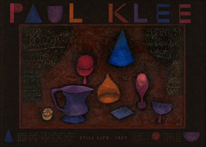 Paul Klee Still Life No5 - Póster