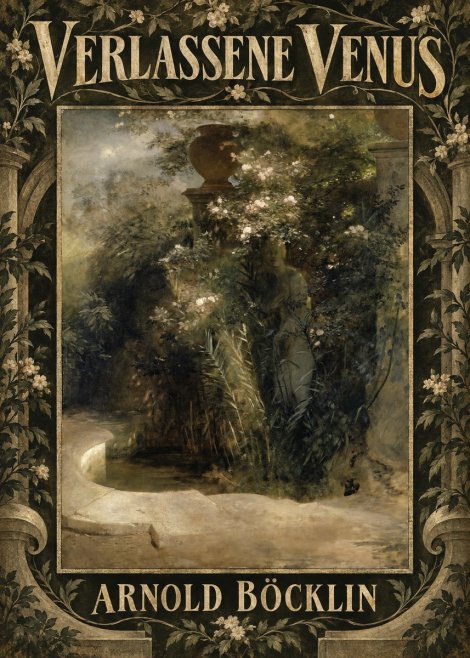 Arnold Böcklin Verlassene Venus No5 - Póster