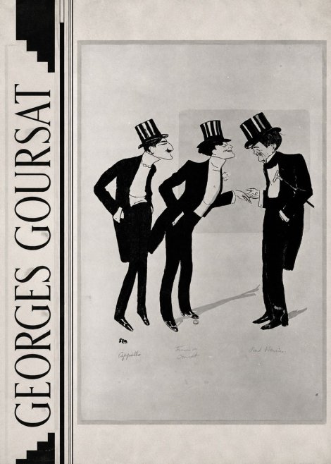 Georges Goursat Capiello, Francis De Croisset, Paul Hervieu No2 - Póster
