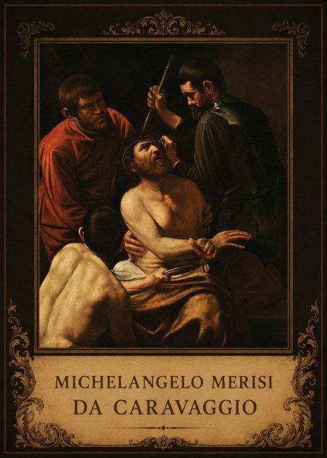 Michelangelo Merisi da Caravaggio Christ Crowned with Thorns No3 - Póster