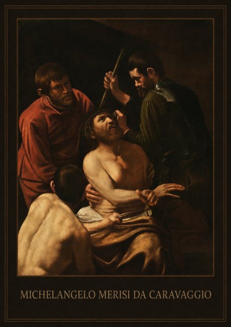 Michelangelo Merisi da Caravaggio Christ Crowned with Thorns No4 - Póster