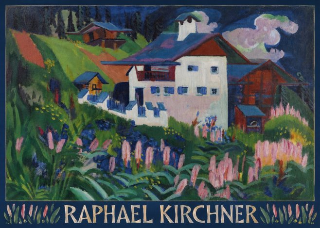 Raphael Kirchner Tiroler Haus No6 - Póster
