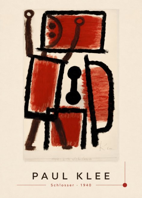 Paul Klee Schlosser No3 - Póster