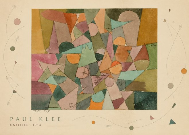Paul Klee Untitled No3 - Póster