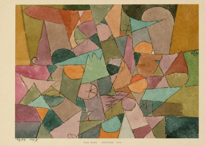 Paul Klee Untitled No6 - Póster
