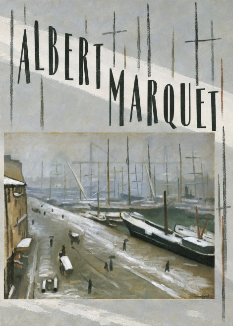 Albert Marquet Le Havre, Le Bassin Sous La Neige No6 - Póster