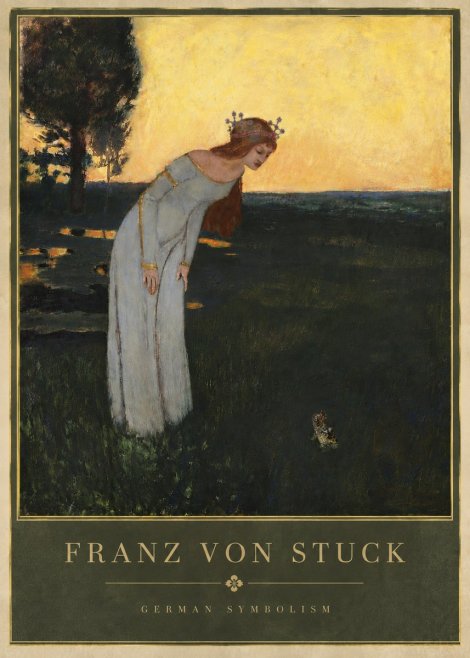 Franz von Stuck Princess and Frog No6 - Póster