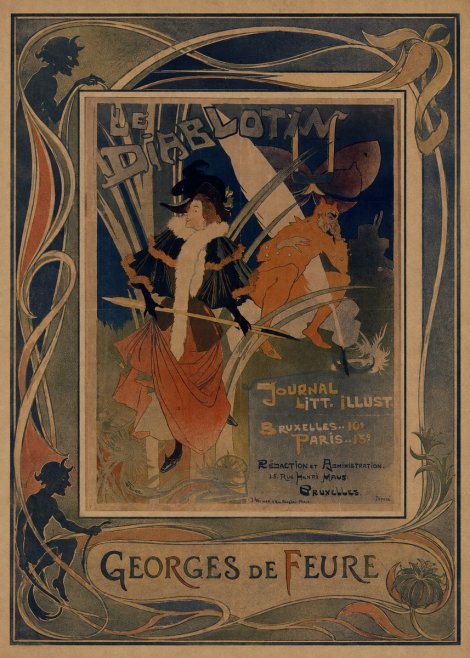 Georges de Feure Le Diablotin III No1 - Póster