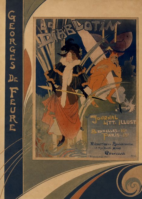 Georges de Feure Le Diablotin III No2 - Póster