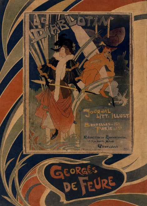 Georges de Feure Le Diablotin III No6 - Póster