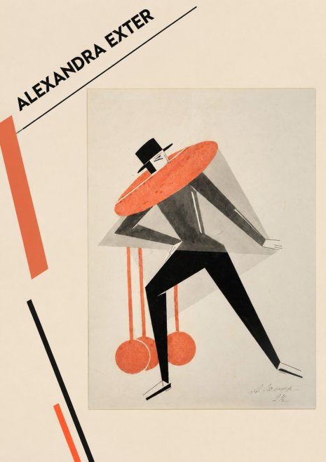 Alexandra Exter Constructivist Figure No2 - Póster