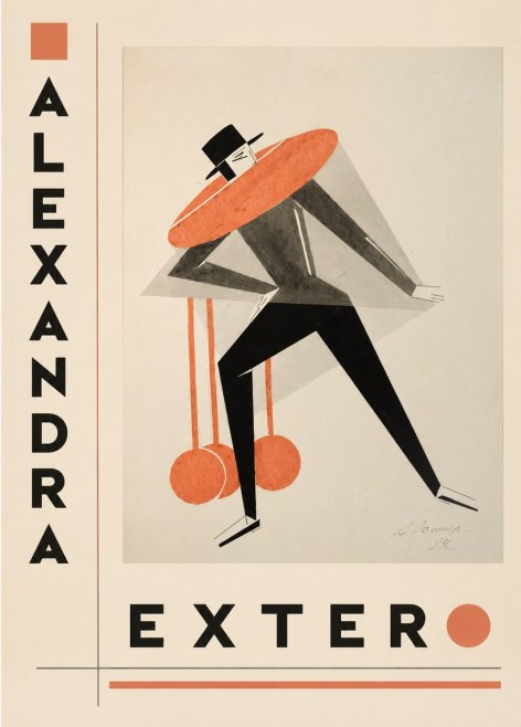 Alexandra Exter Constructivist Figure No3 - Póster