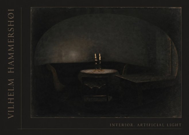 Vilhelm Hammershøi Interior. Artificial Light No2 - Póster