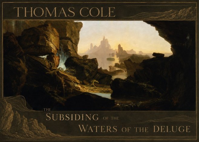 Thomas Cole The Subsiding of the Waters of the Deluge I No3 - Póster
