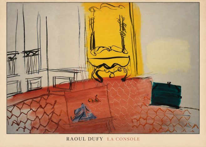 Raoul Dufy La Console No6 - Póster