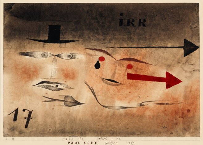 Paul Klee Siebzehn, Irr No6 - Póster