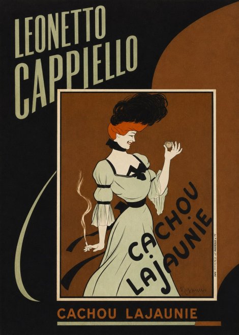 Leonetto Cappiello Cachou Lajaunie No4 - Póster