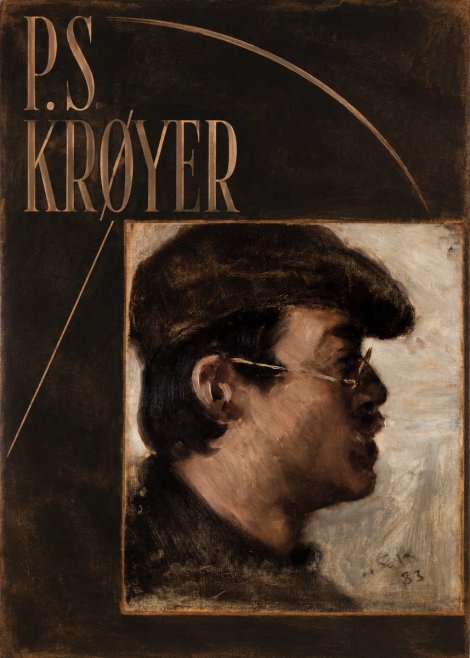P.S. Krøyer Self-portrait with a Cap No6 - Póster