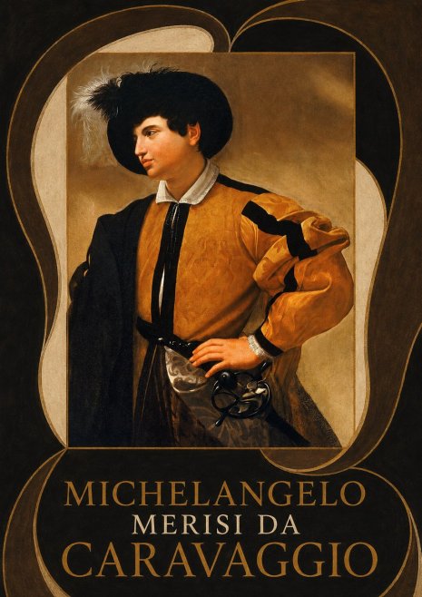 Michelangelo Merisi da Caravaggio Portrait of a Young Man No6 - Póster