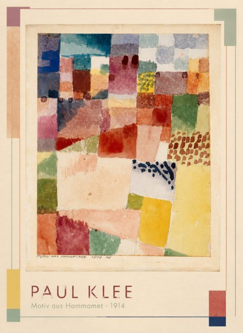 Paul Klee Motiv Aus Hammamet No1 - Póster