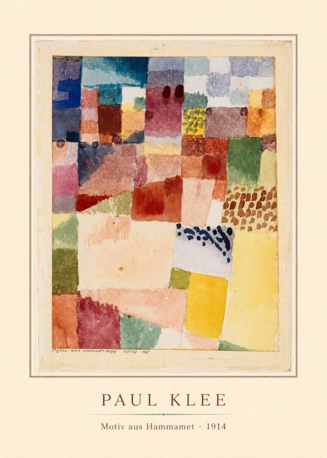 Paul Klee Motiv Aus Hammamet No3 - Póster