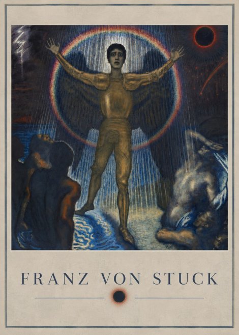 Franz von Stuck Lucifer No2 - Póster