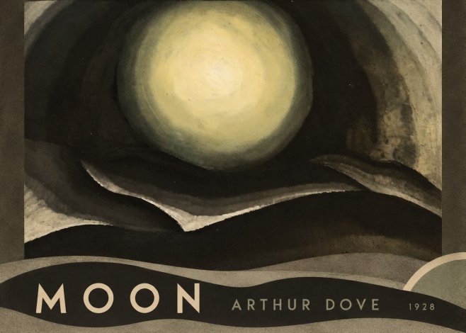 Arthur Dove Moon No3 - Póster