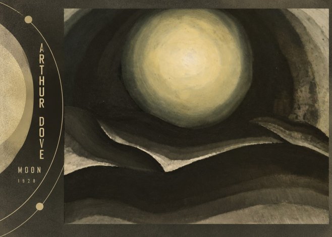 Arthur Dove Moon No5 - Póster