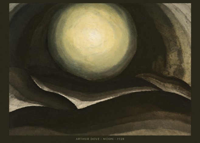 Arthur Dove Moon No6 - Póster